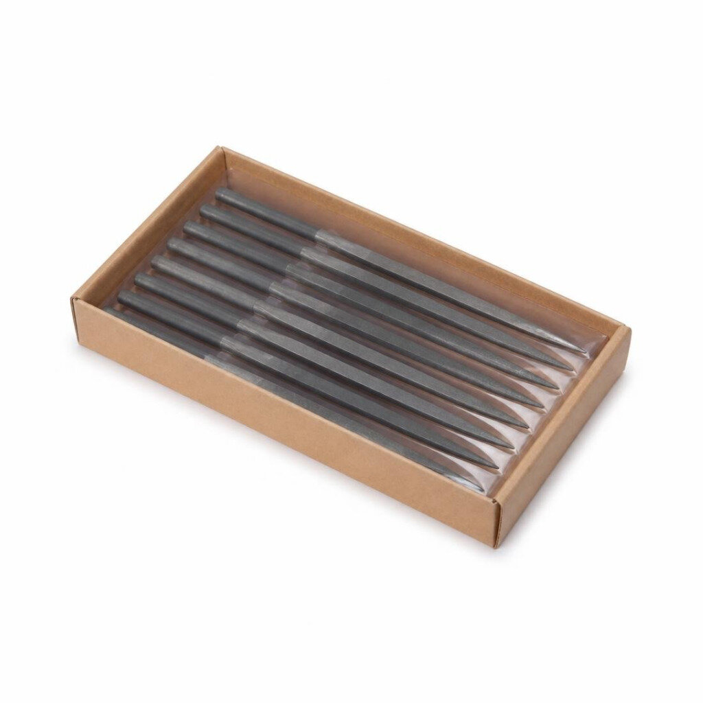M-BAHCO 5" SLIM TAPERED FILES (10PCS/BOX)
