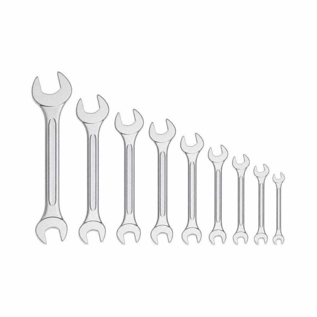 NIETZ 9PCS DOUBLE OPEN END WRENCH - 510-29-009