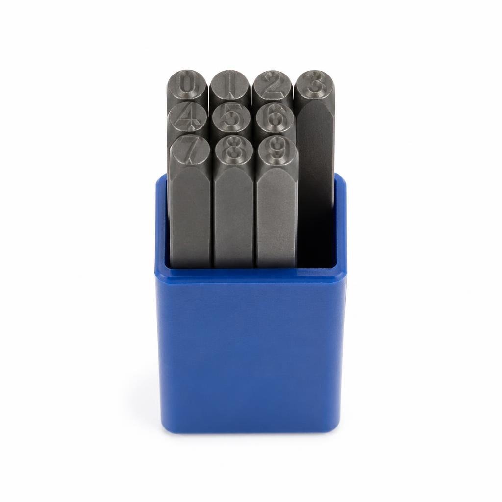 NIETZ 6MM 0-9 NUMBER PUNCHES - 507-30-060