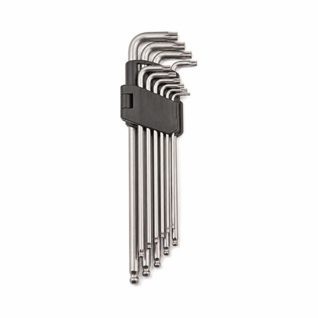 NIETZ 9PCS BALL TX STAR EXTRA LONG WRENCH SET -532-98-602