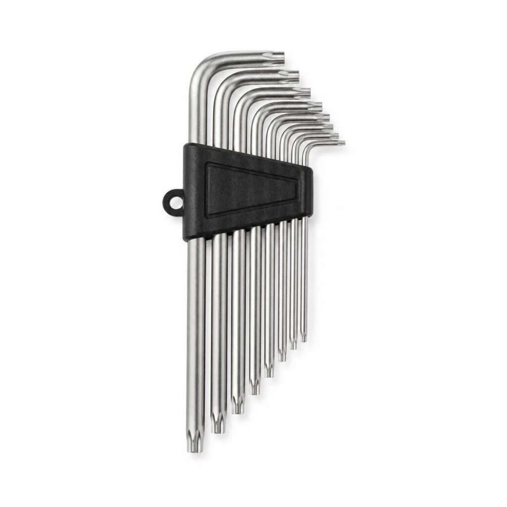 NIETZ 9PCS TX STAR (HOLE) EXTRA LONG WRENCH SET - 532-98-601