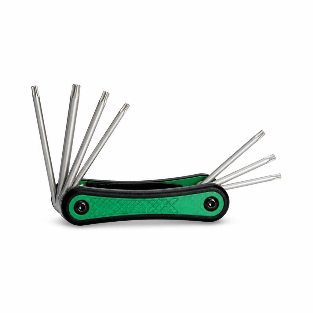 STARMAN 13-008 T6-T25 8PCS TORX WRENCH FOLDABLE