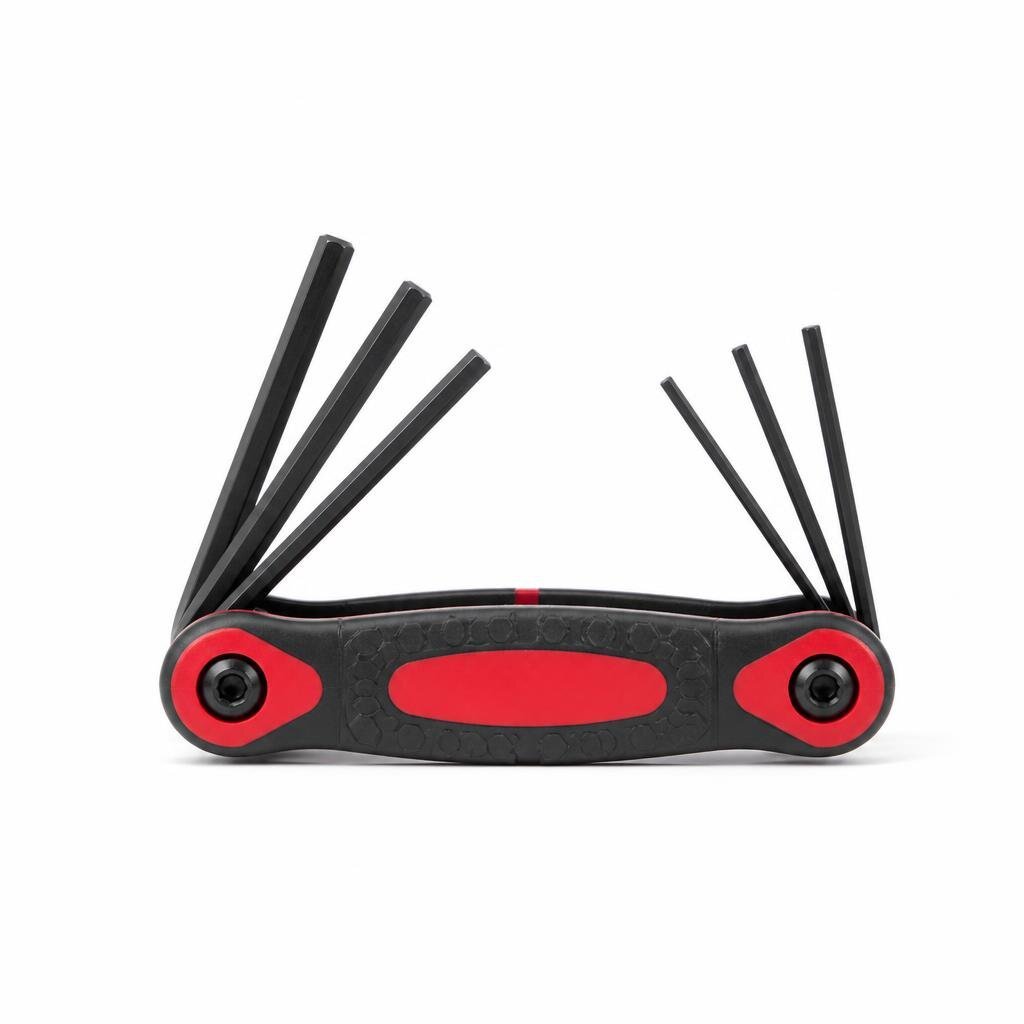 STARMAN 02-330 MM 7PCS ALLEN KEY SET FOLDABLE