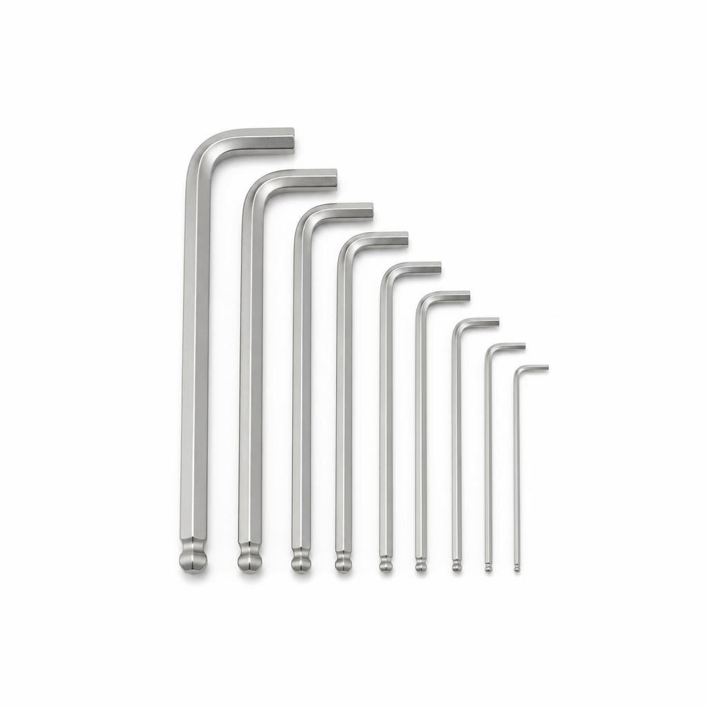 EIGHT 1-10MM (9PC)SHORT B-KEY SET 016-1510D