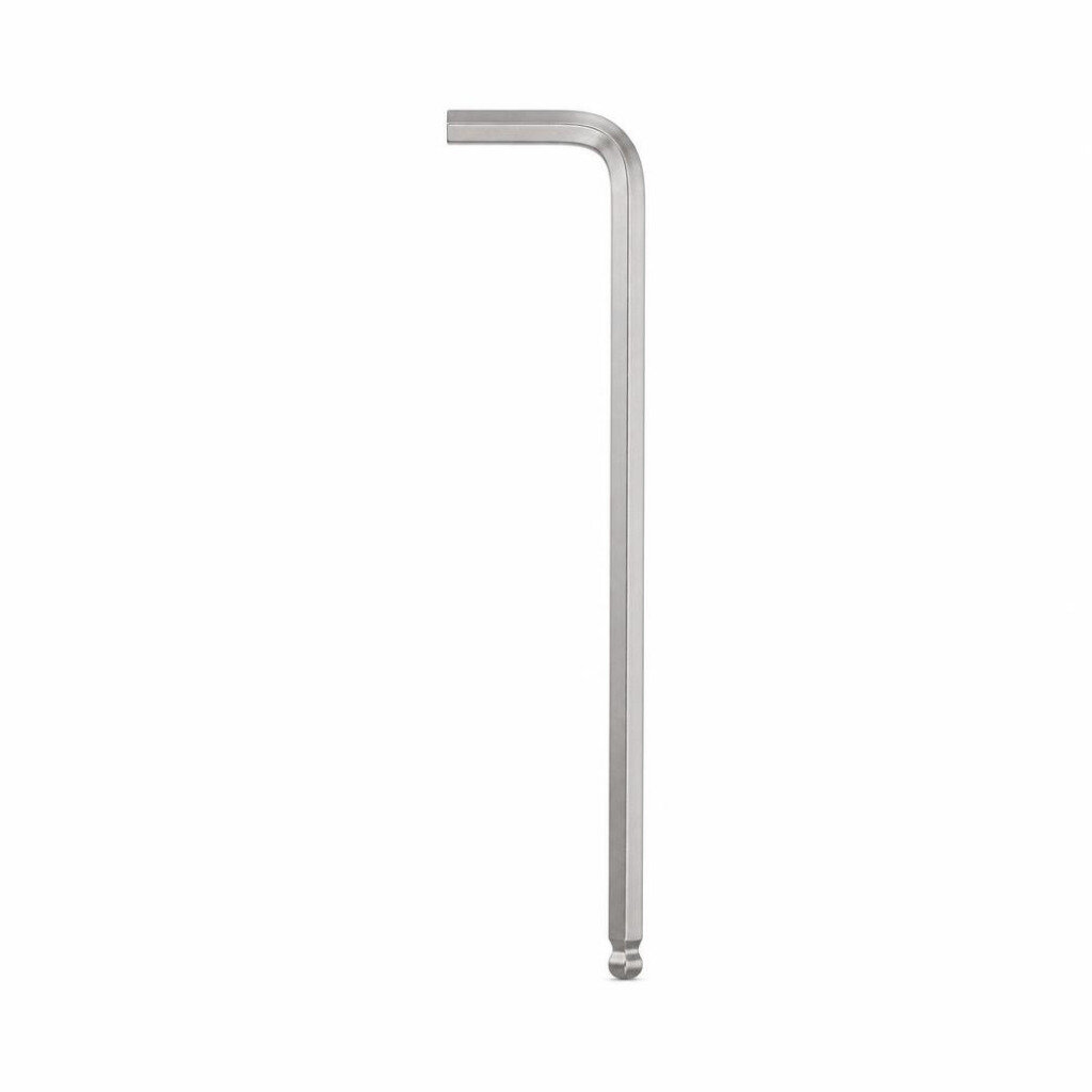 NIETZ 2.0MM SATIN EXTRA LONG BALL POINT HEX WRENCH - 532-52-020