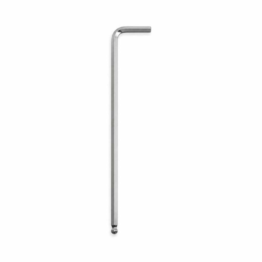 NIETZ 5.5MM SATIN EXTRA LONG BALL POINT HEX WRENCH - 532-52-055