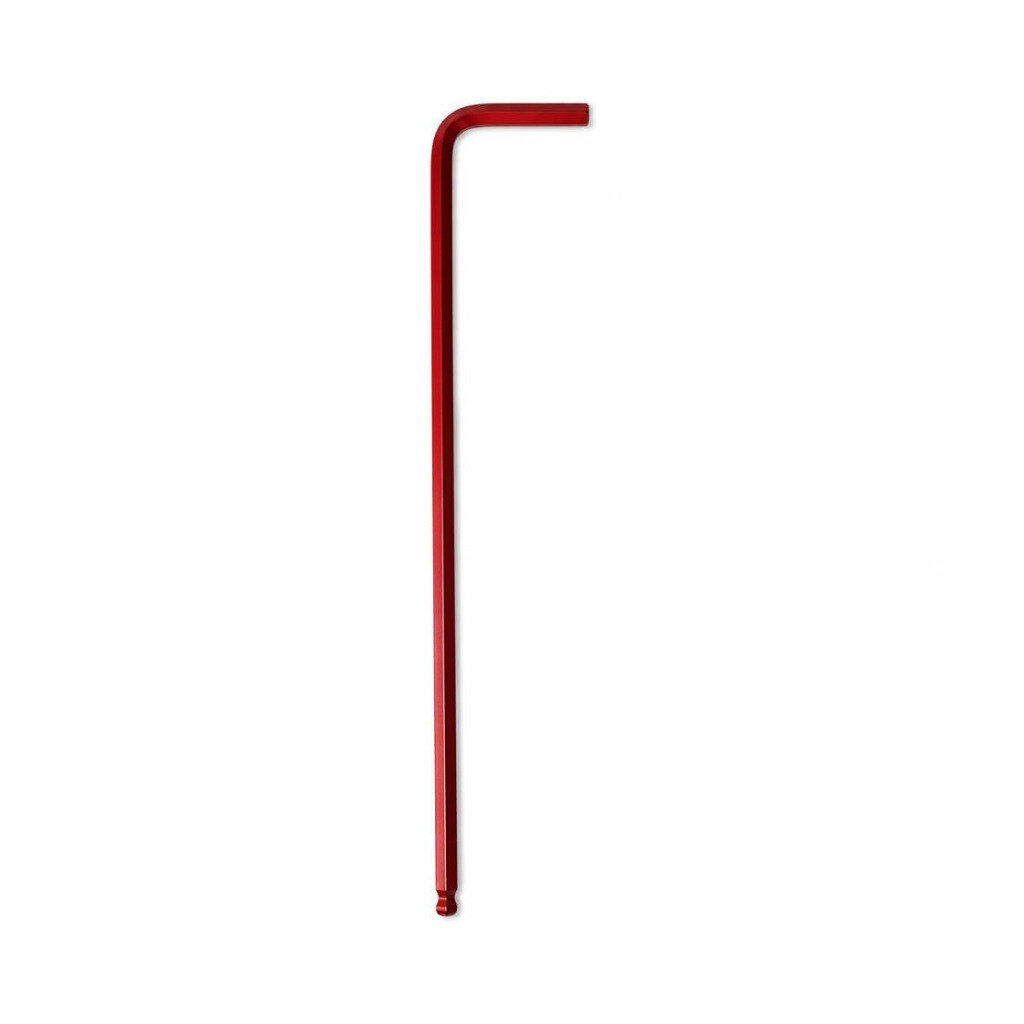 NIETZ 2.5MM RED EXTRA LONG BALL POINT HEX WRENCH - 532-53-025