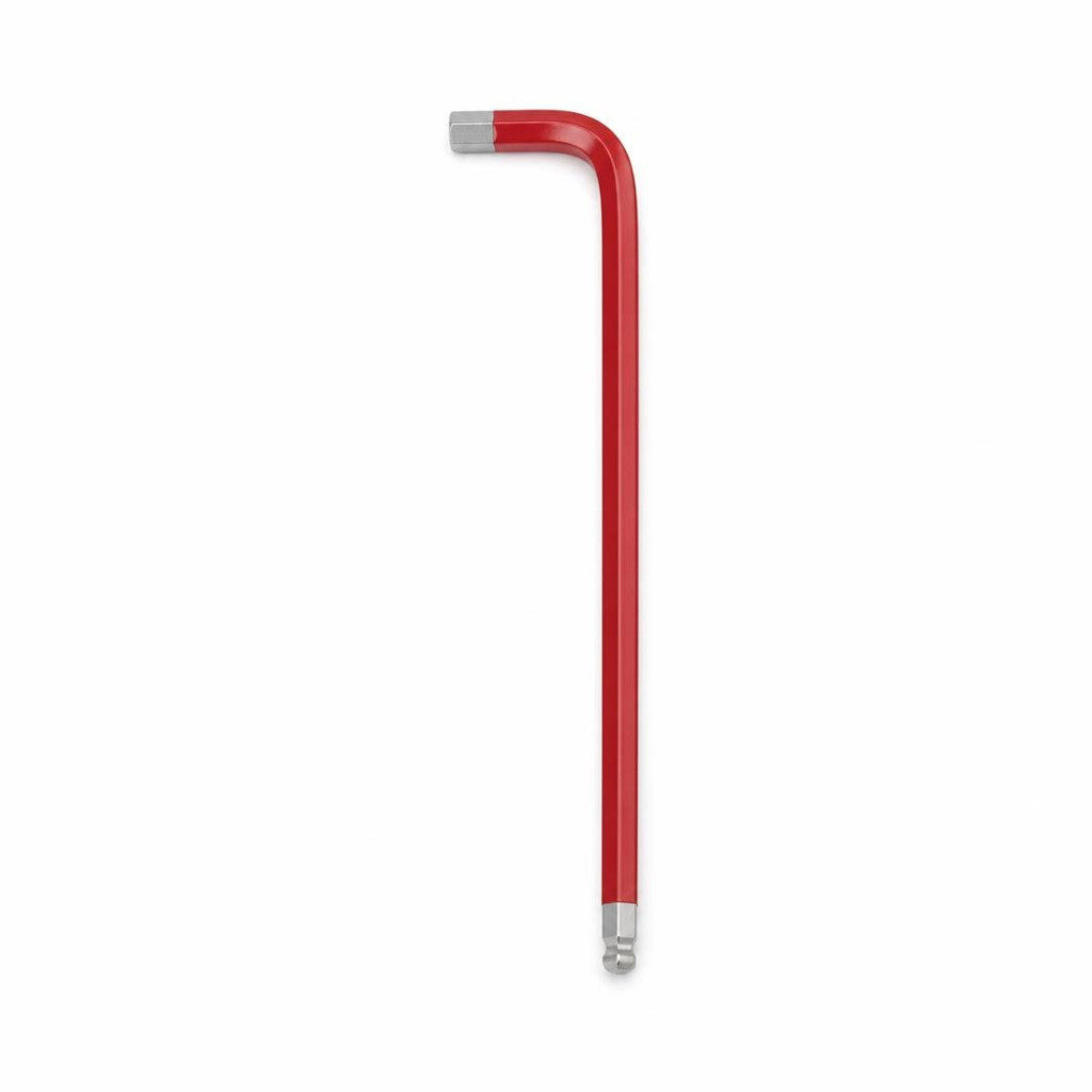 NIETZ 5.5MM RED EXTRA LONG BALL POINT HEX WRENCH - 532-53-055