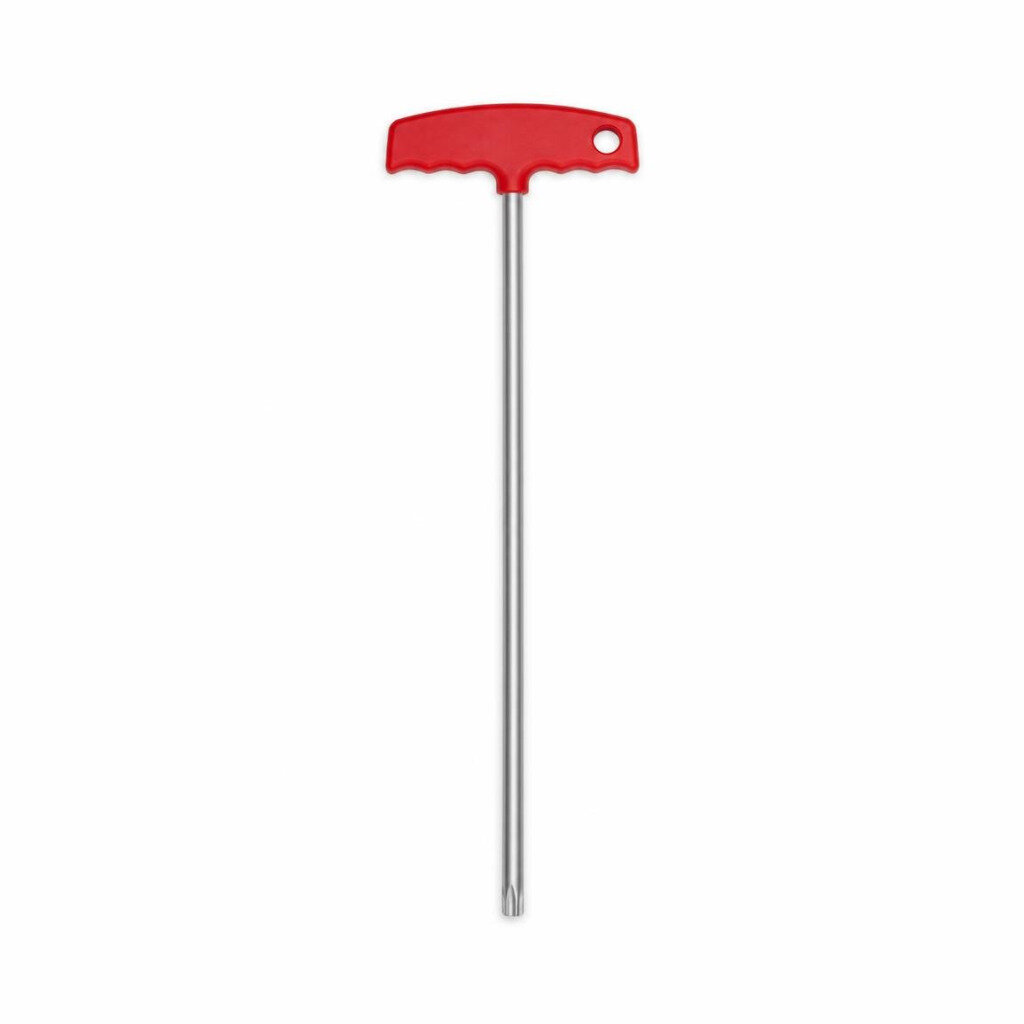 NIETZ T15 RED EXTRA LONG TAMPER TX STAR WRENCH - 532-83-015