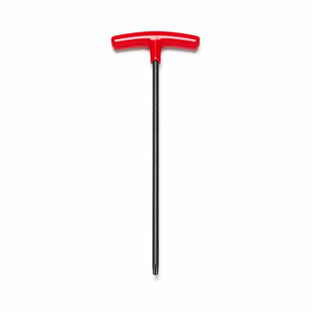 NIETZ T25 RED EXTRA LONG TAMPER TX STAR WRENCH - 532-83-025