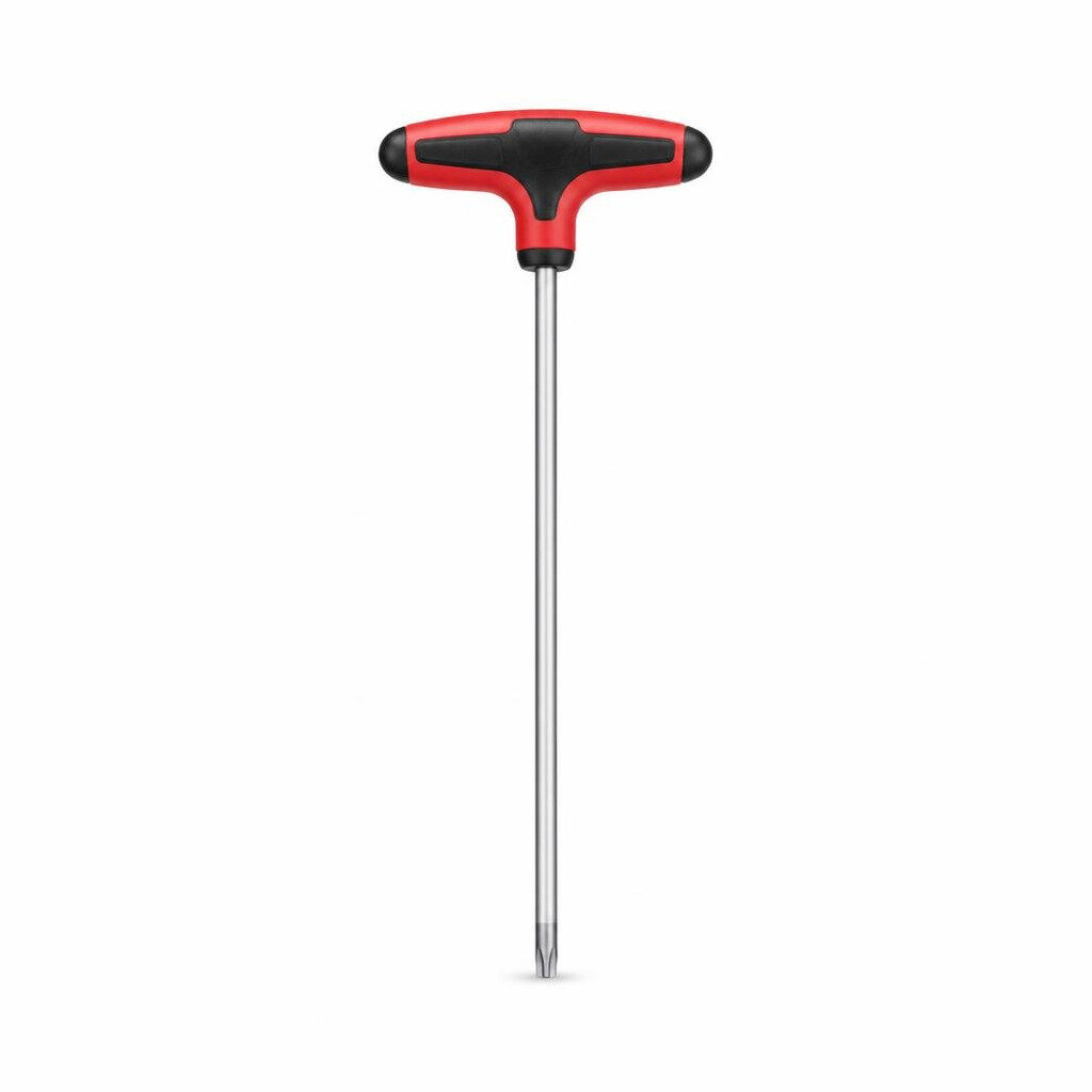 NIETZ T55 RED EXTRA LONG TAMPER TX STAR WRENCH - 532-83-055