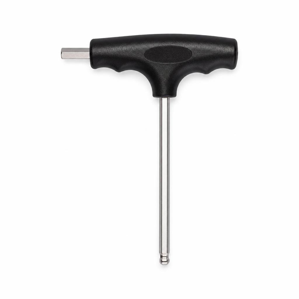 NIETZ 5.0MM S2 2IN1 T-HANDLE BALL POINT HEX WRENCH - 533-62-050