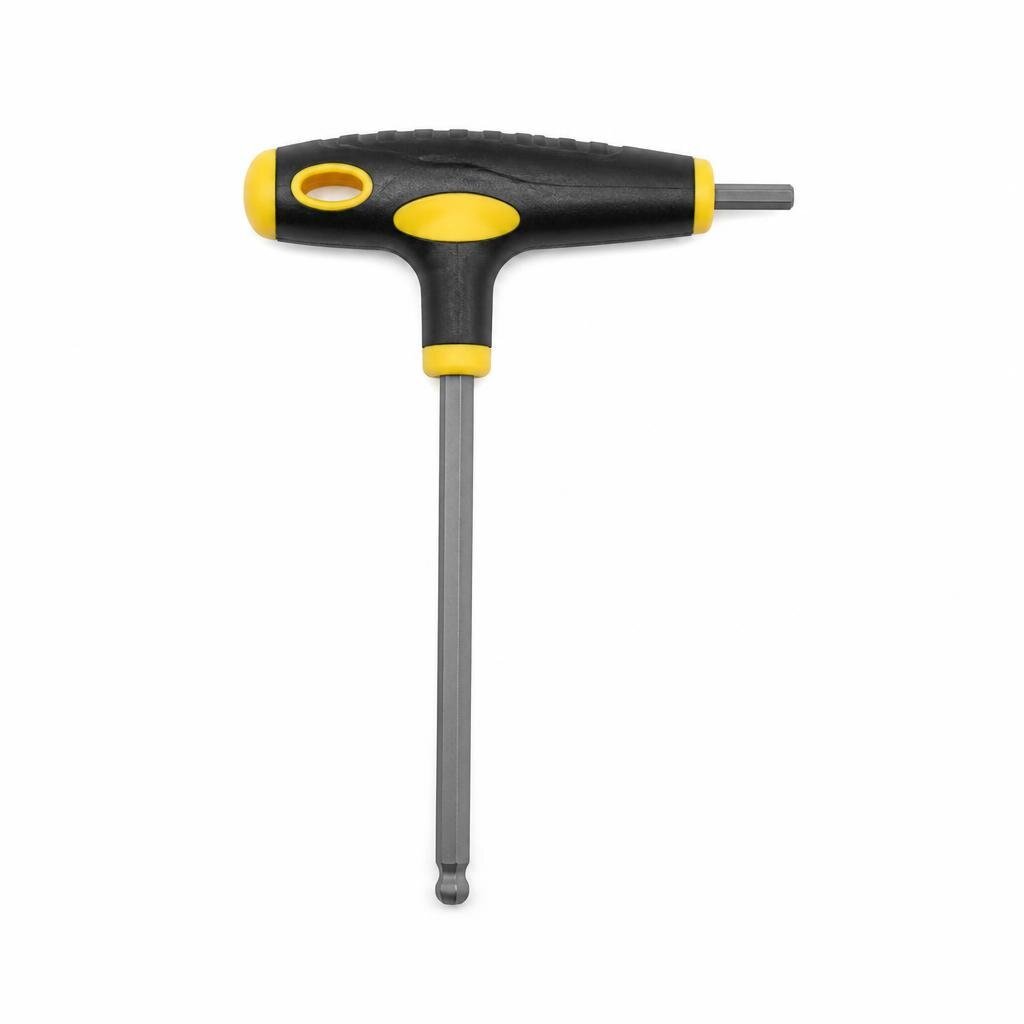 NIETZ 6.0MM S2 2IN1 T-HANDLE BALL POINT HEX WRENCH - 533-62-060