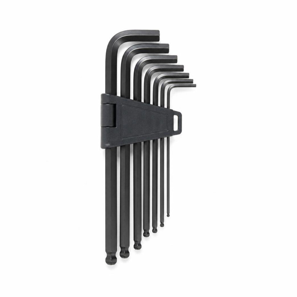BLACKRINO BR1001 9PCS MEDIUM BALL POINT HEX KEY WRENCH