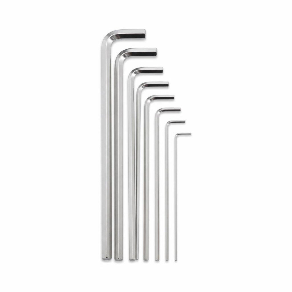 8PCS MM CHROME HEX WRENCH