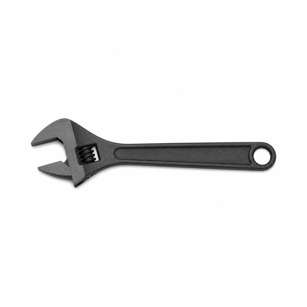 NIETZ 10" BLACK ADJUSTABLE WRENCH - 535-01-210