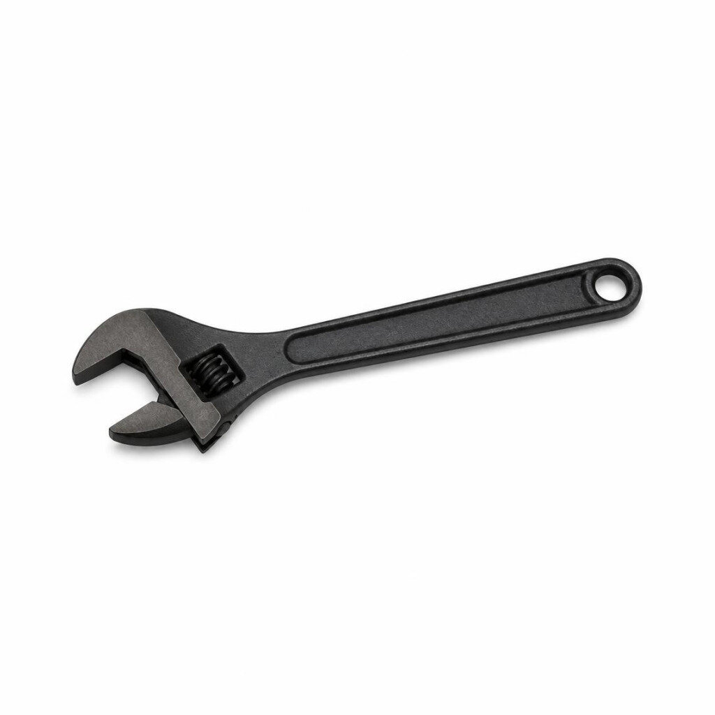 NIETZ 18" BLACK ADJUSTABLE WRENCH - 535-01-218