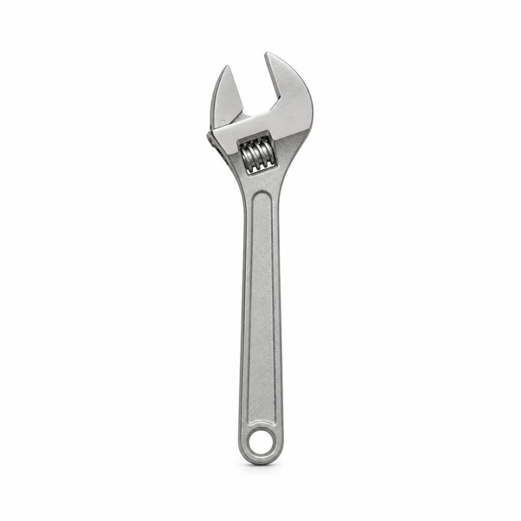 M-IRON BULL 8" ADJUSTABLE WRENCH