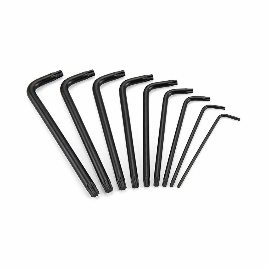 HENGLIDA 9PCS T10-T50 TORX KEY SET