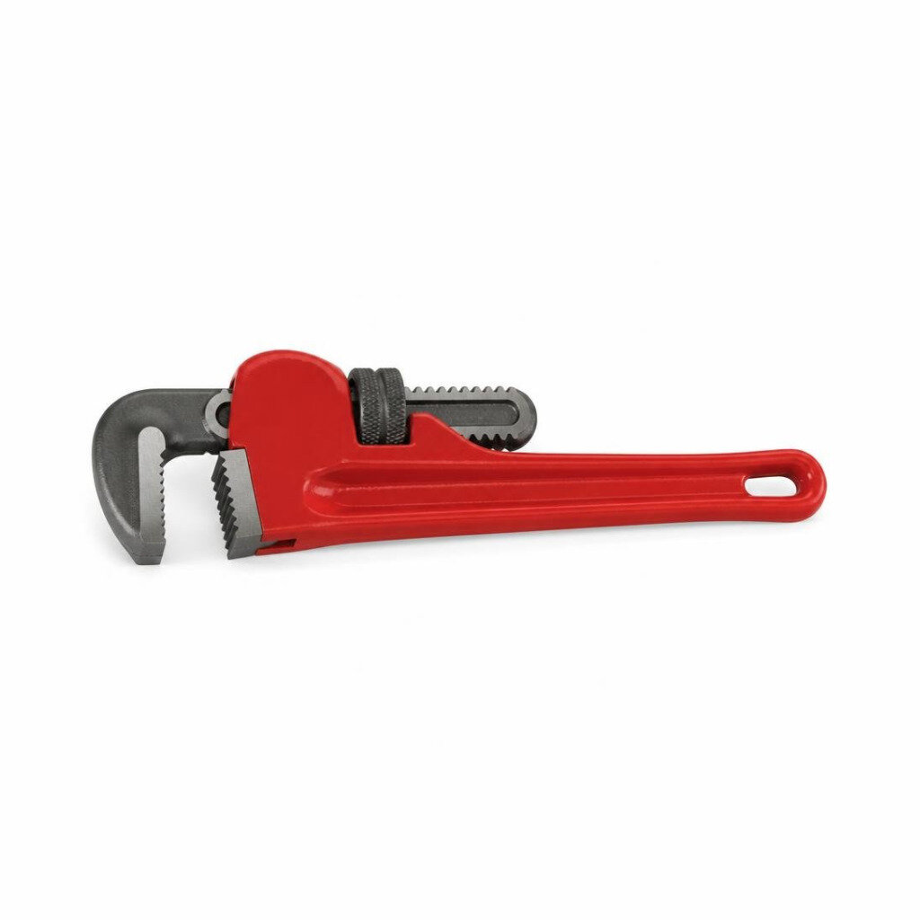 HUIS 7" RED THUMBTURN PIPE WRENCH