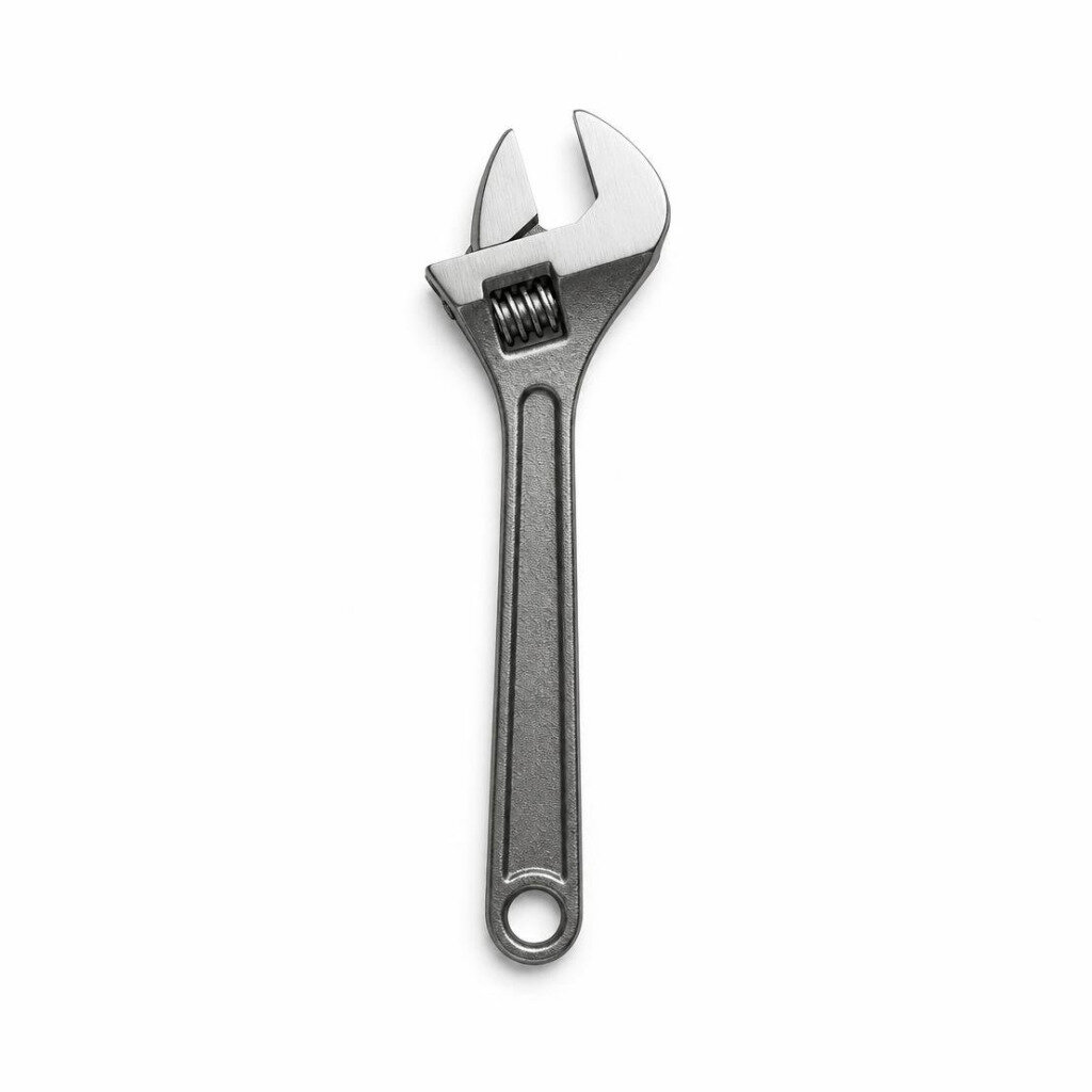TWO MAN TM1534 10" H/DUTY  ADJUSTABLE WRENCH