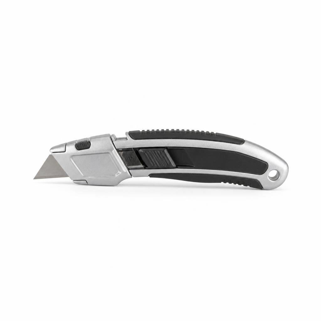 BLACKRINO BR6104 18MM H/D AUTO LOCK ABS ALLOY HANDLE UTILITY CUTTER