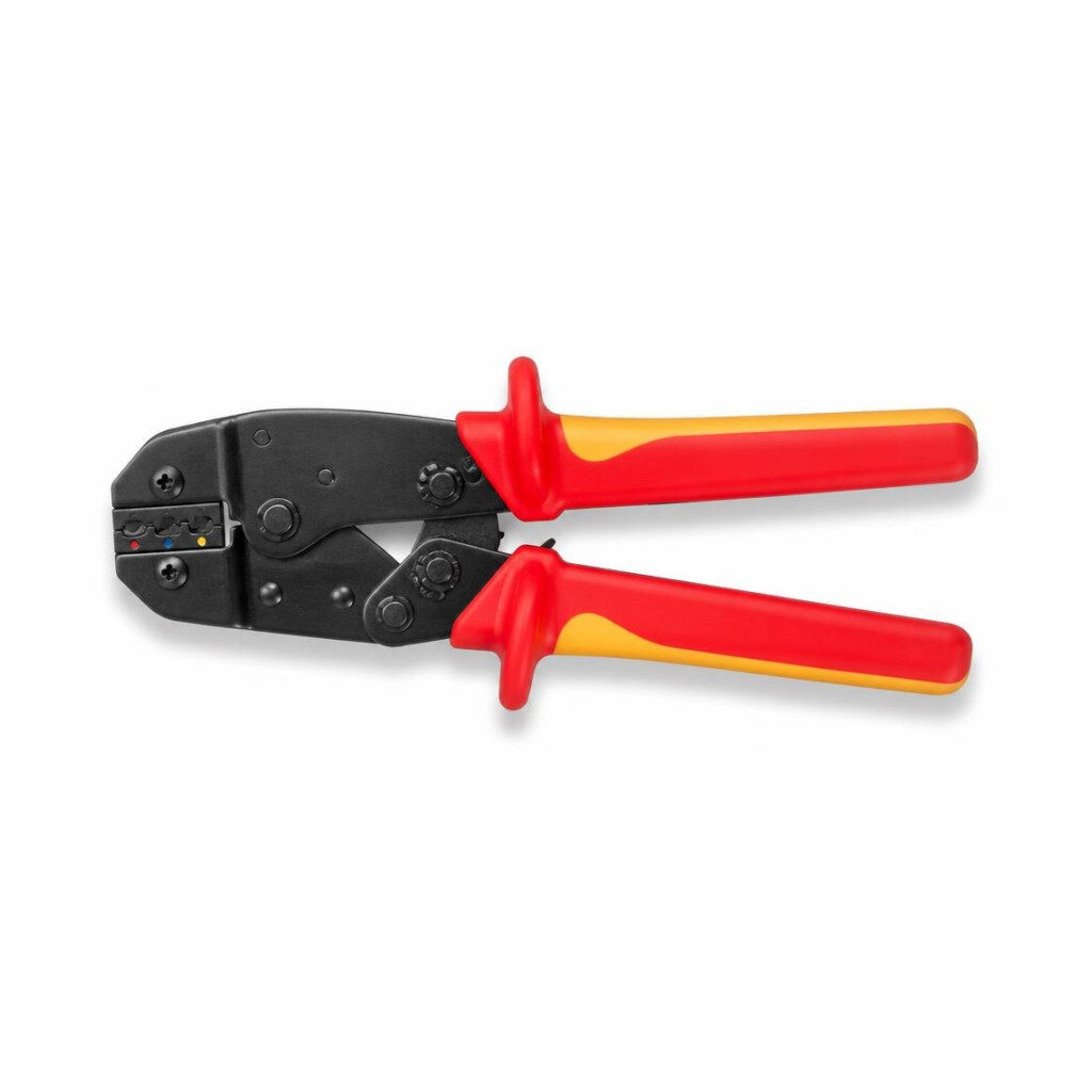 NIETZ 14 INSULATED RATCHET CRIMPING PLIER - 543-42-114
