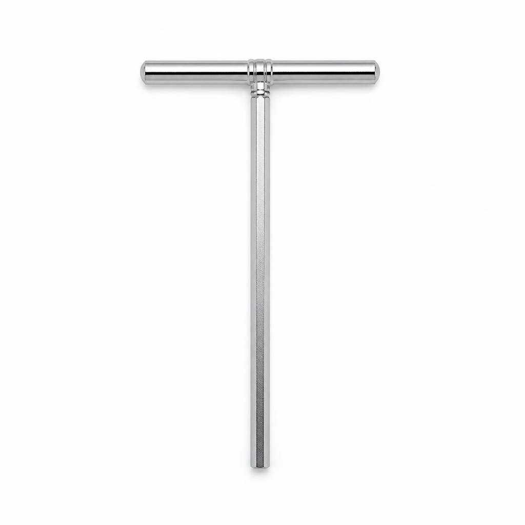 JETECH PM-08C CHROME FLAT POINT HEXAGON KEY