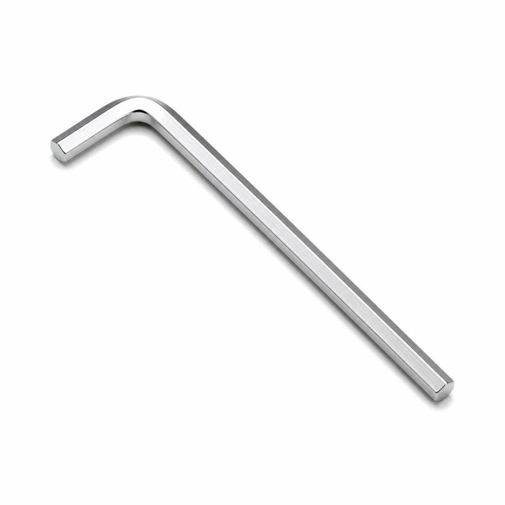 JETECH PM-10C CHROME FLAT POINT HEXAGON KEY