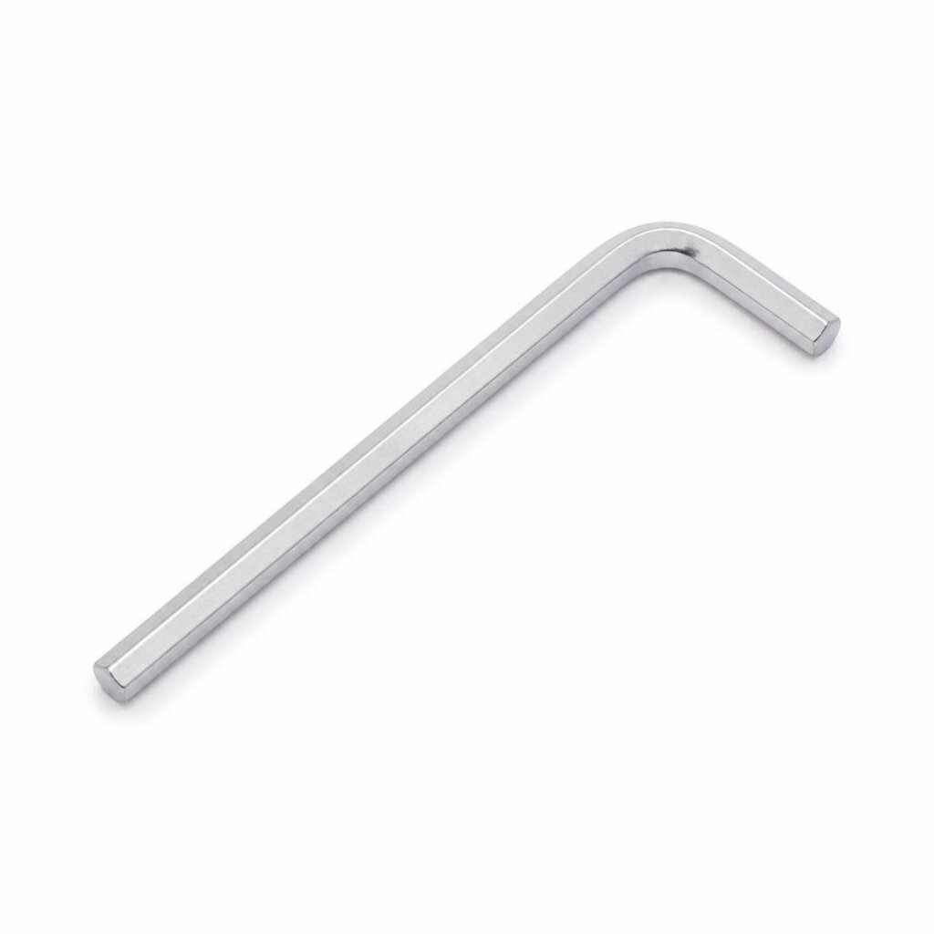 JETECH PM-2.5C CHROME FLAT POINT HEXAGON KEY