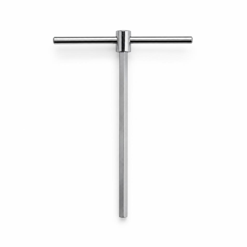 JETECH PM-03C CHROME FLAT POINT HEXAGON KEY