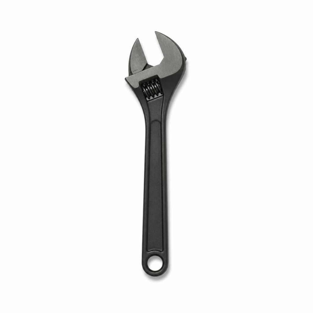 CZ 12" ADJUSTABLE SPANNER - BLACK