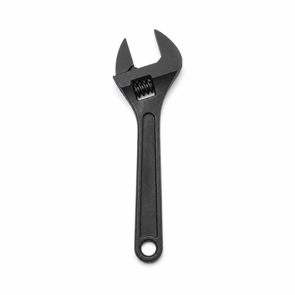 E-MAX SNELL 15" BLACK ADJUSTABLE WRENCH
