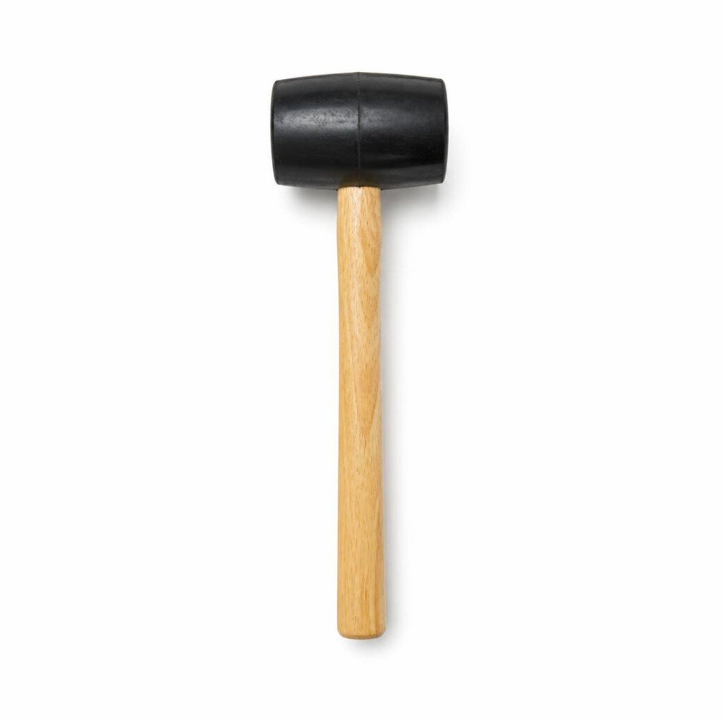 PROWESS 8OZ RUBBER MALLET HAMMER
