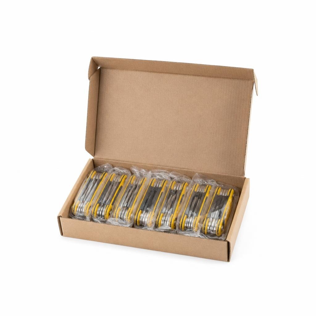 M-B.I. CARE BN-409021 FOLDABLE TORX STAR ALLEN KEY SET (10SET/BOX)