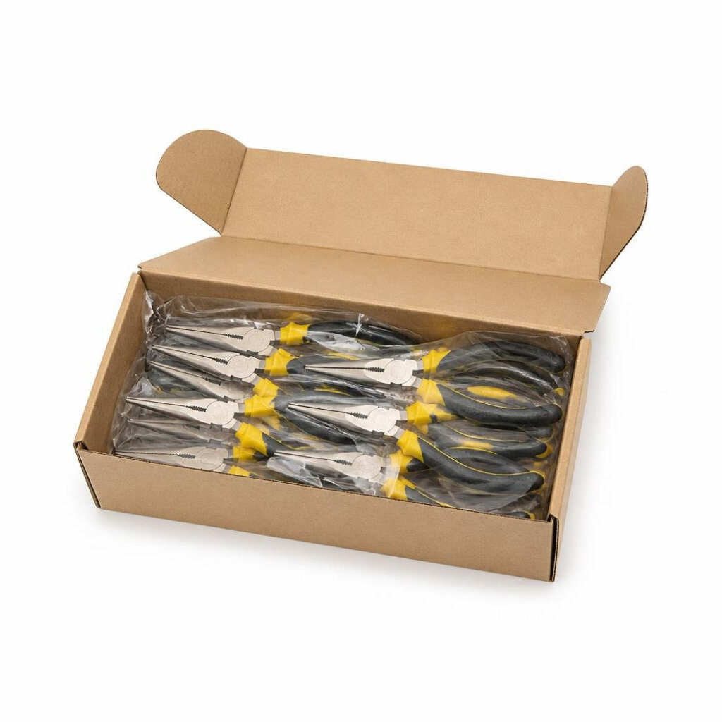 M-B.I. CARE BN-409024 6" LONG NOSE PLIER (16PCS/BOX)