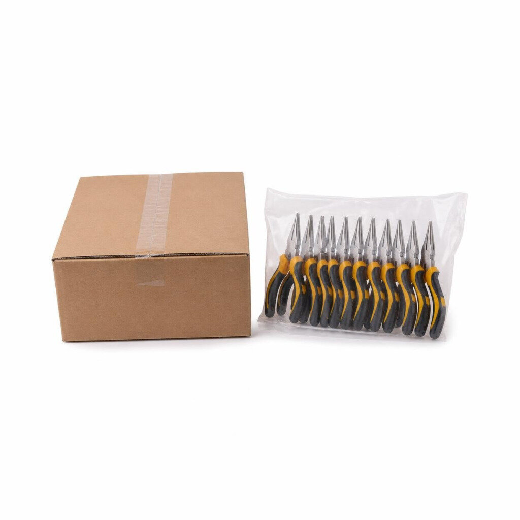 M-B.I. CARE BN-409026 8" LONG NOSE PLIER (14PCS/BOX)