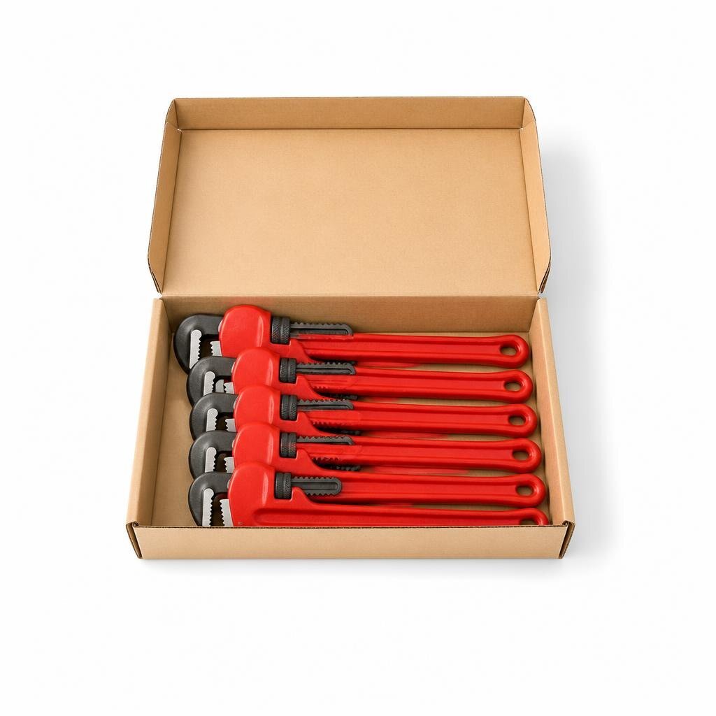 M-B.I. CARE BN-409045 12" PIPE WRENCH (6PCS/BOX)