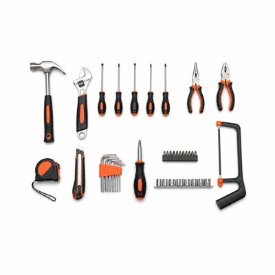 KENDO 86128 26PCS HOUSEHOLD TOOL SETS
