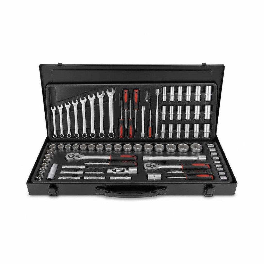 85PCS TOOL SET WITH METAL BOX