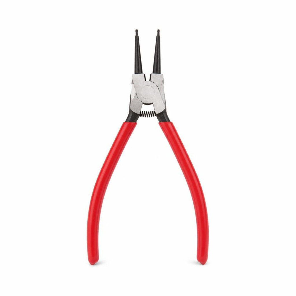 DELIXI 5" STRAIGHT TIP EXTERNAL SNAP RING PLIER