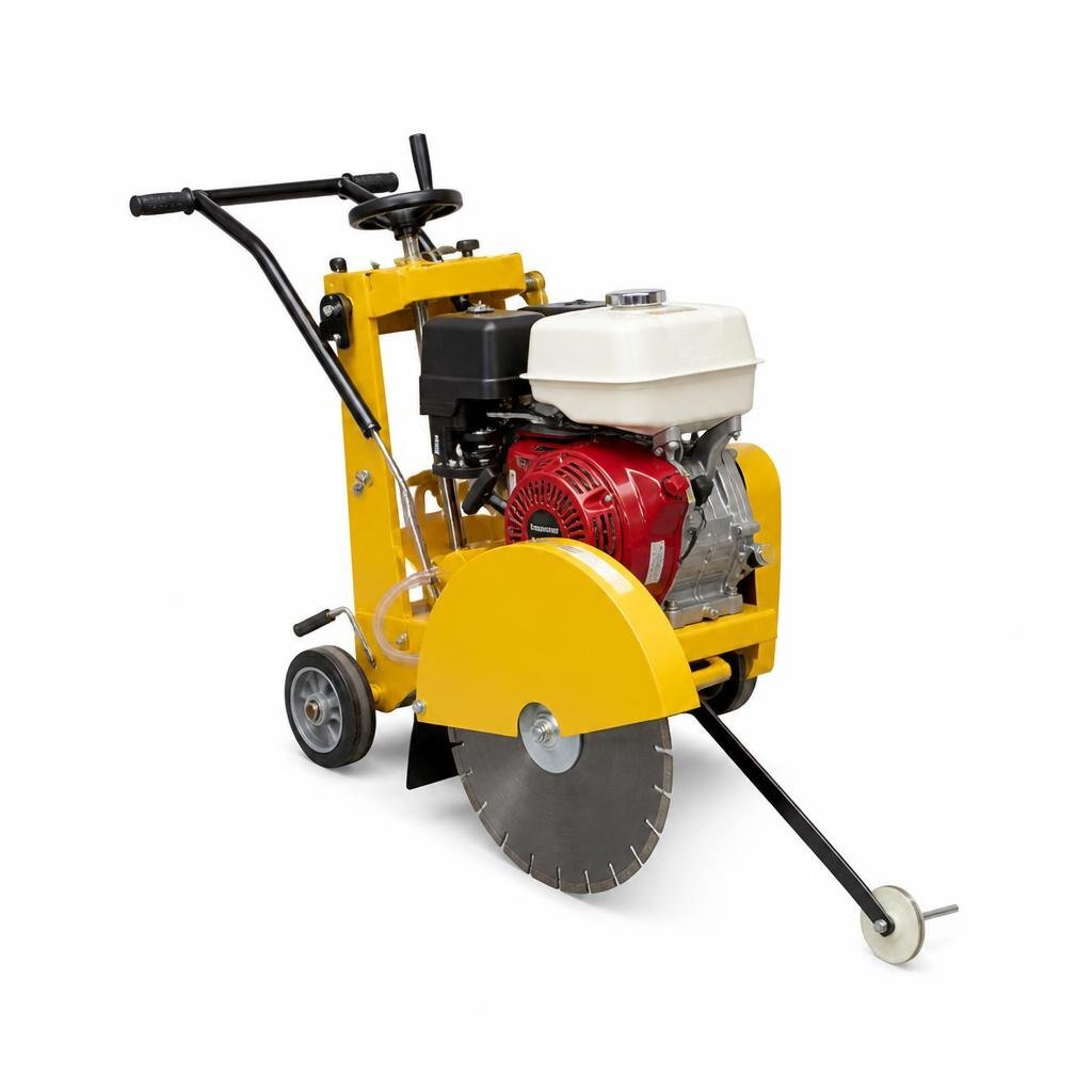 HISAKI 14" ROAD CUTTER C/W BLADE HONDA PETROL ENGINE GX390