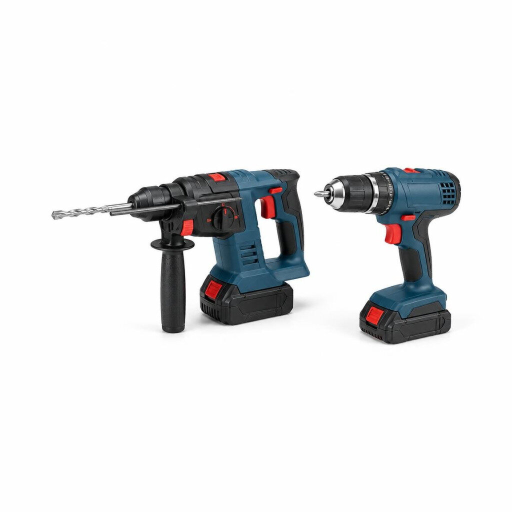 BOSCH GBH 18V-LI COMPACT + GSR 18-2-LI COMBO KIT