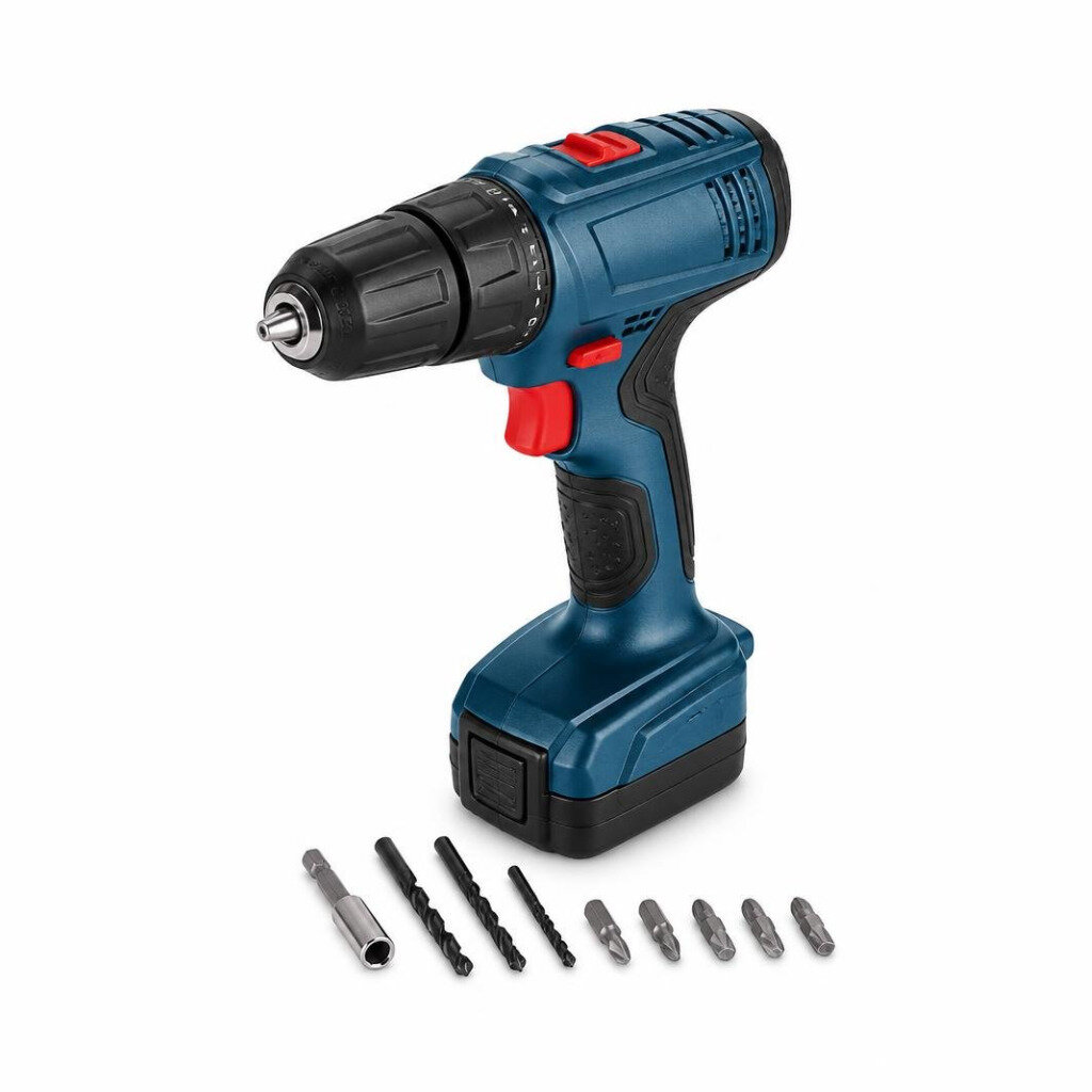 BOSCH GSB120-LI CORDLESS IMPACT DRILL WITH ACC.