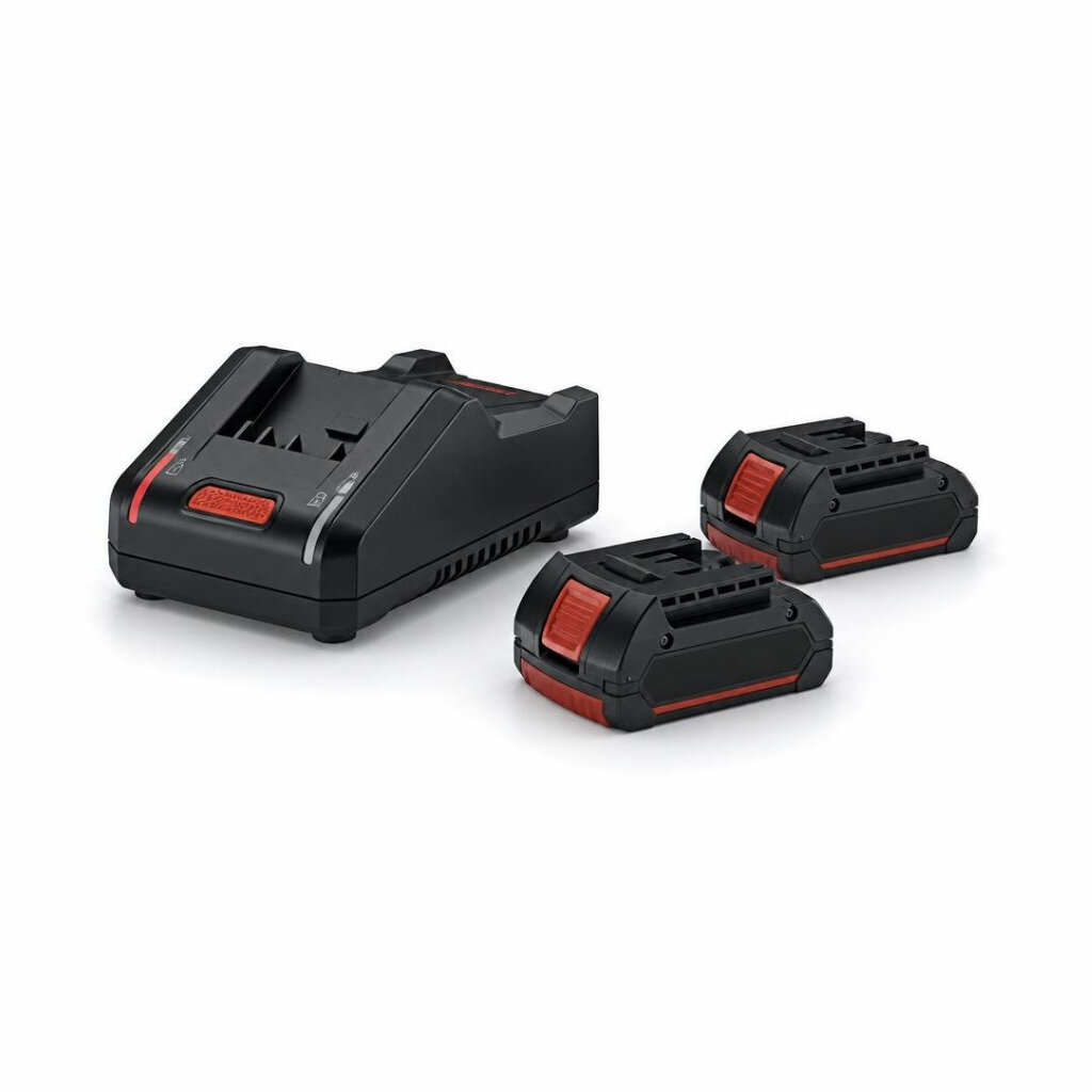 BOSCH 18V2.0AHX2PCS+GAL1860CV STARTER KIT
