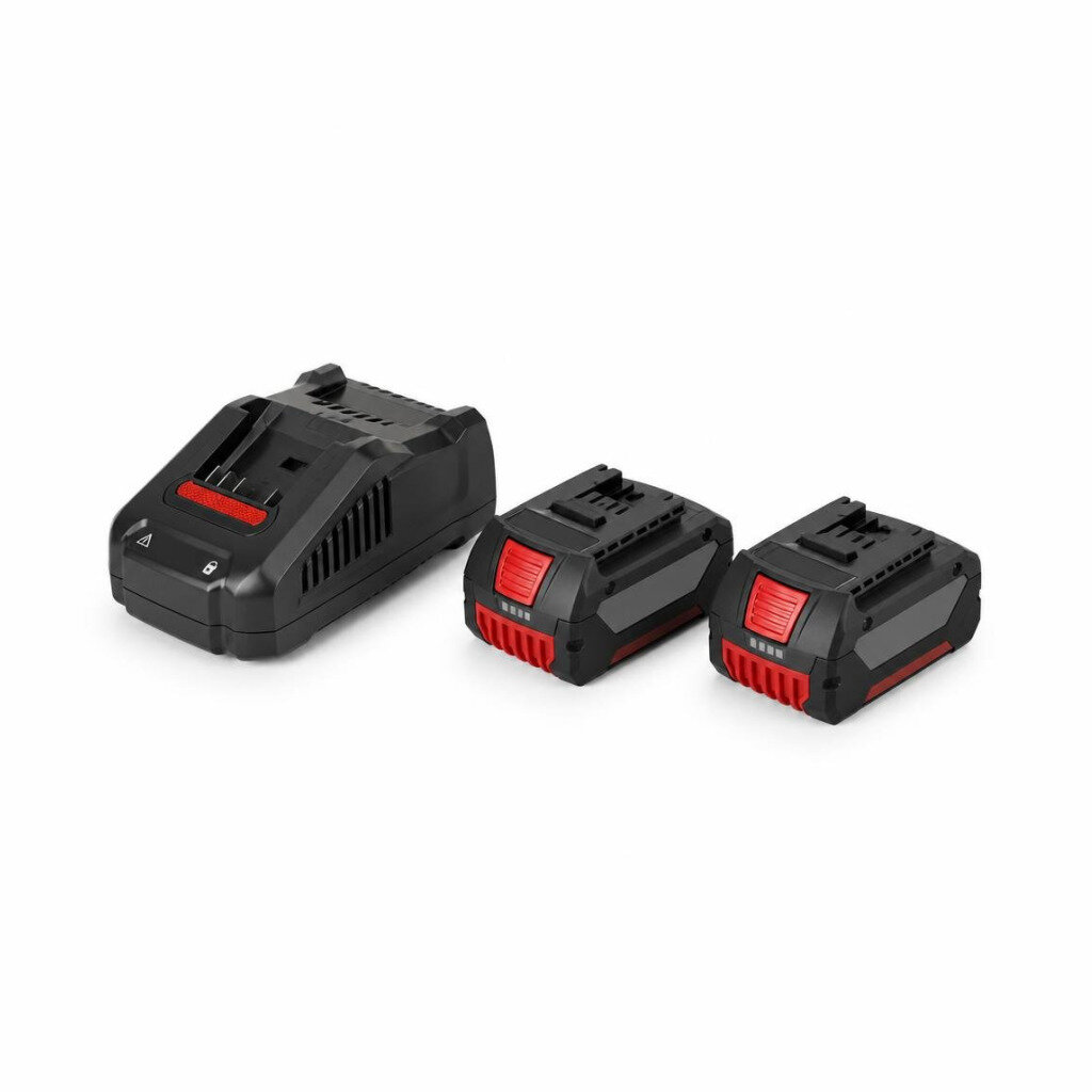 BOSCH 18V5.0AHX2PCS+GAL1860CV STARTER KIT