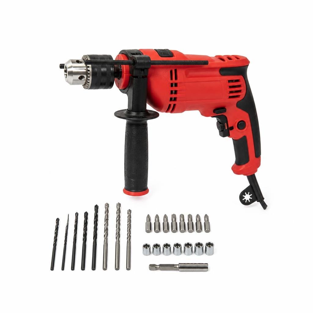 SKT CZ131 IMPACT DRILL WITH ACC. 30PCS