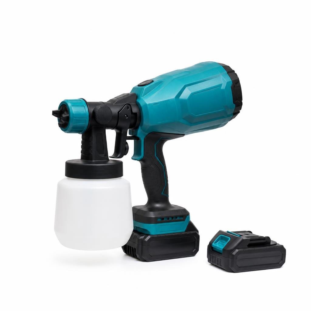 MAXX99 CX33 21V ELECTRIC SPRAY GUN C/W 2 BATTERY