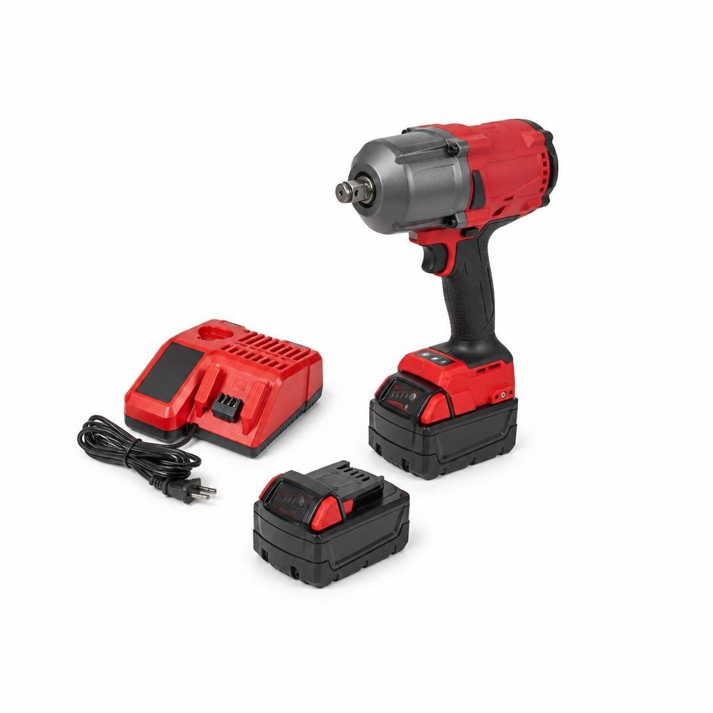 MILWAUKEE M18FHIWF12-502X M18 5.0AH CORDLESS FUEL 1/2" HIGH-TORQUE IMPACT WRENCH KIT