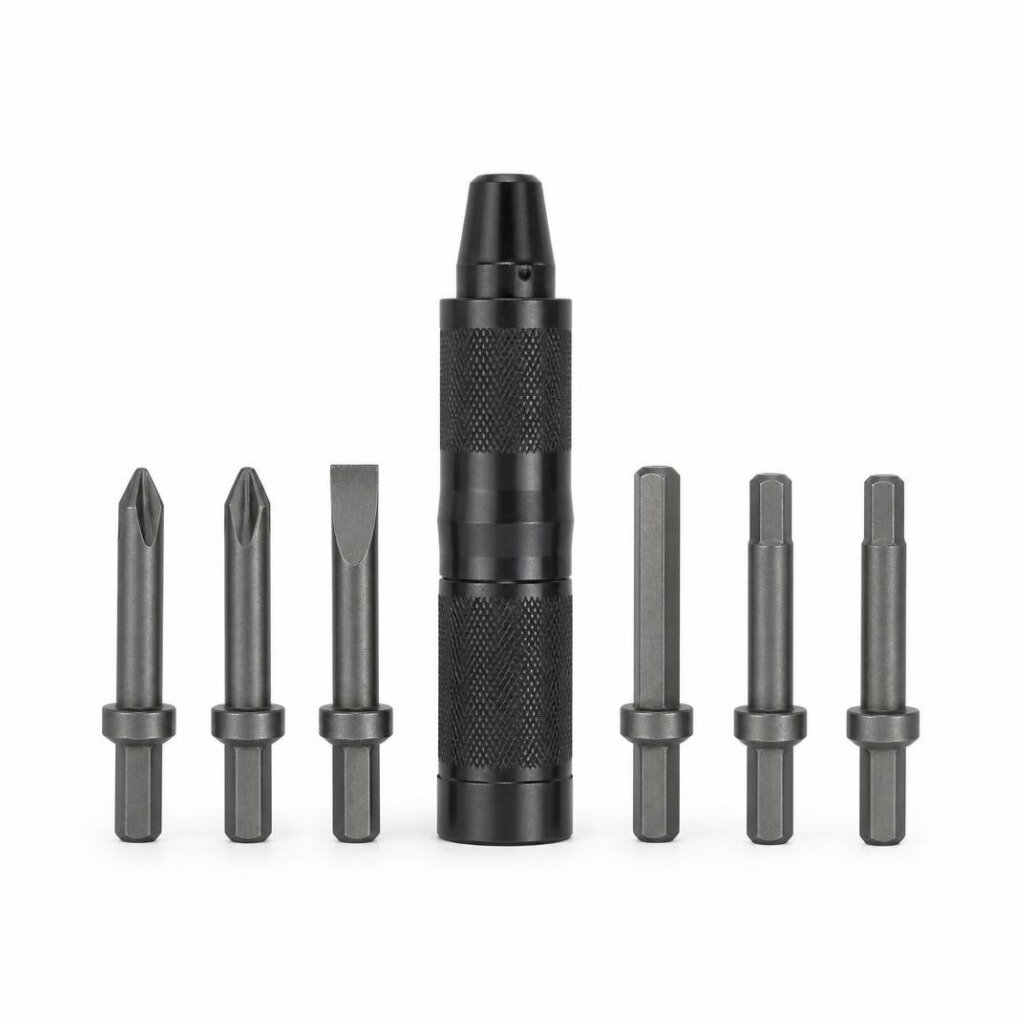 QN-8201P 6PCS H/DUTY IMPACT DRIVER